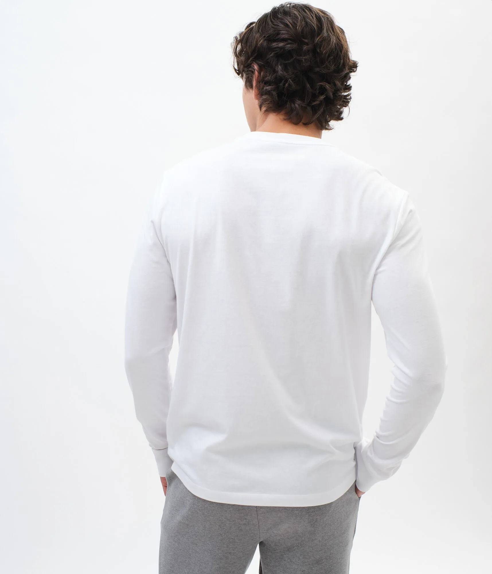 Aeropostale Long Sleeve Pocket Crew Tee***
