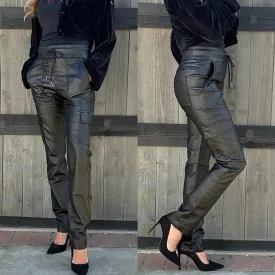 Ali Pant in Black Vegan