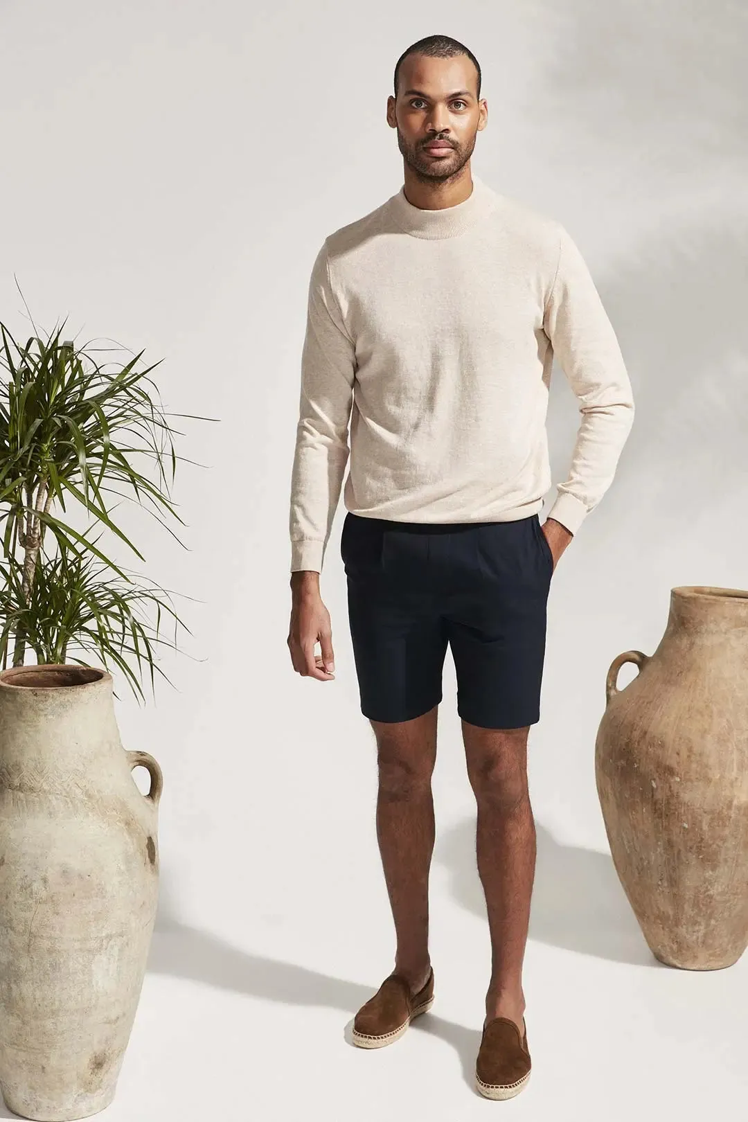 Beige Clark Men's Knitwear