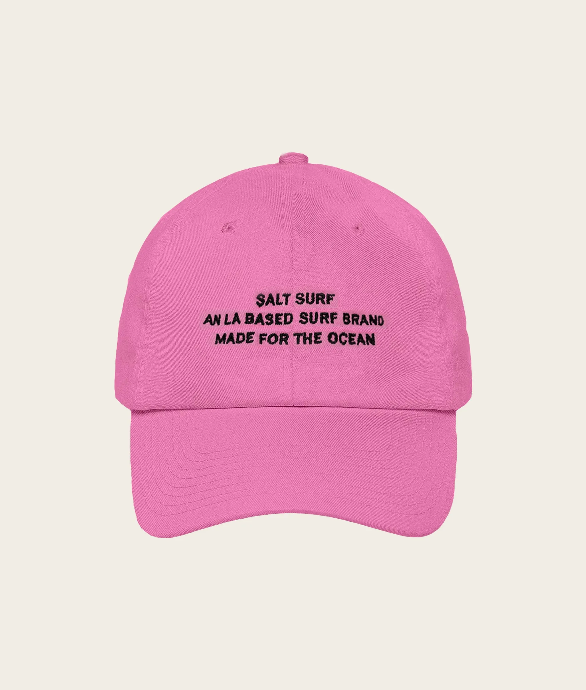Brand Cap- Taffy Pink