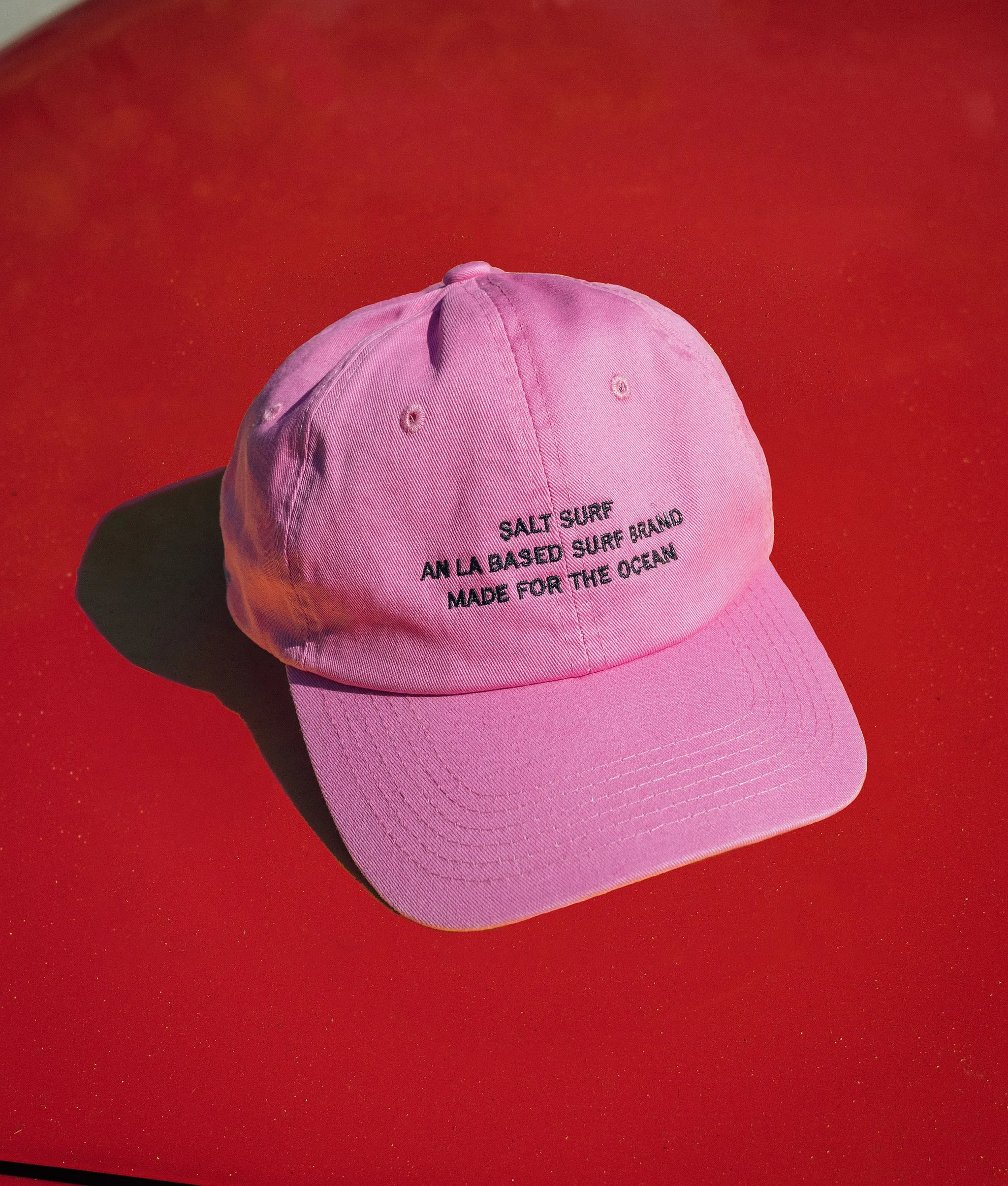Brand Cap- Taffy Pink