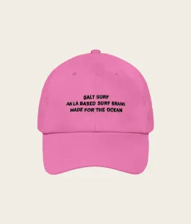 Brand Cap- Taffy Pink