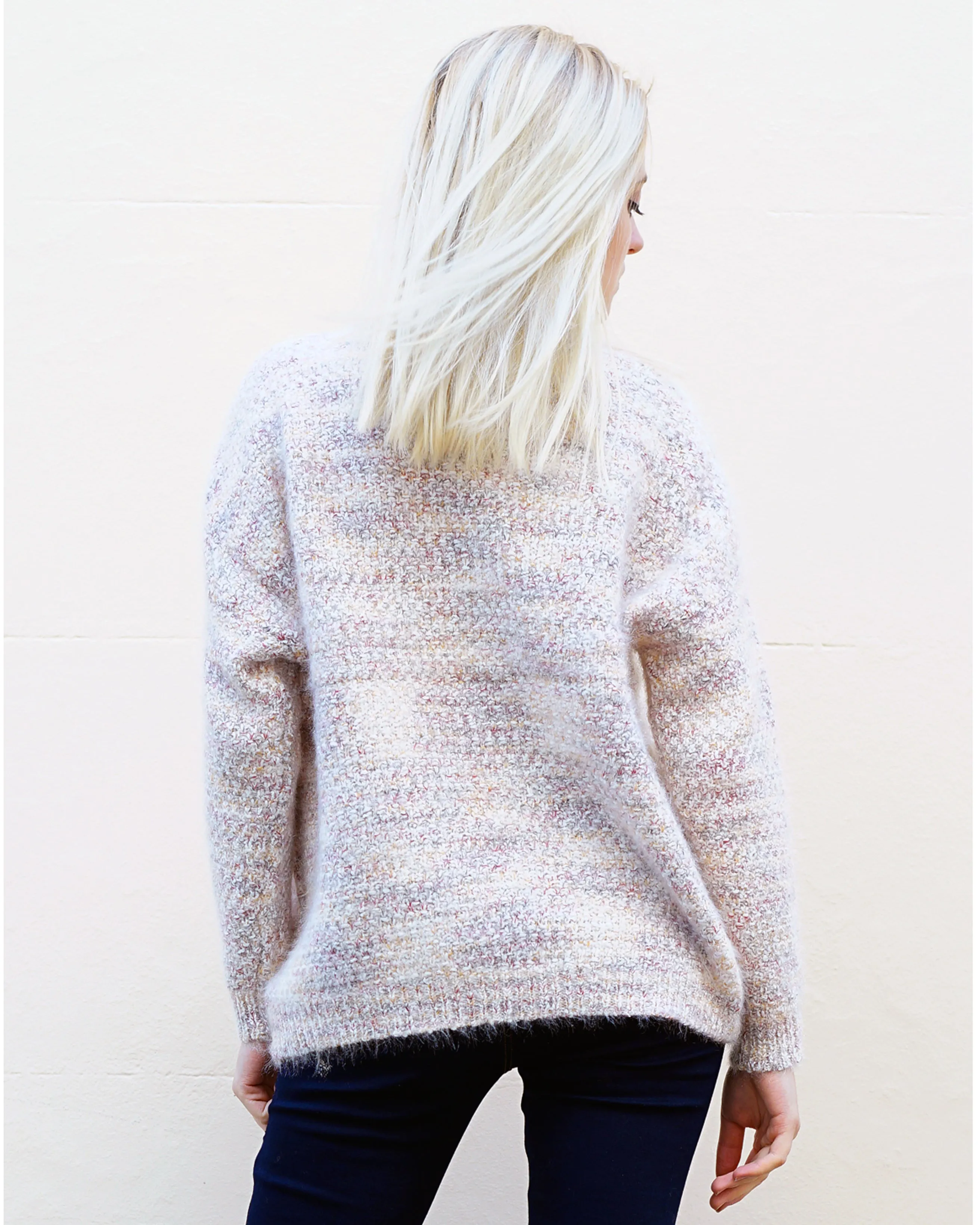 Cream Knitted Jumper Knitwear