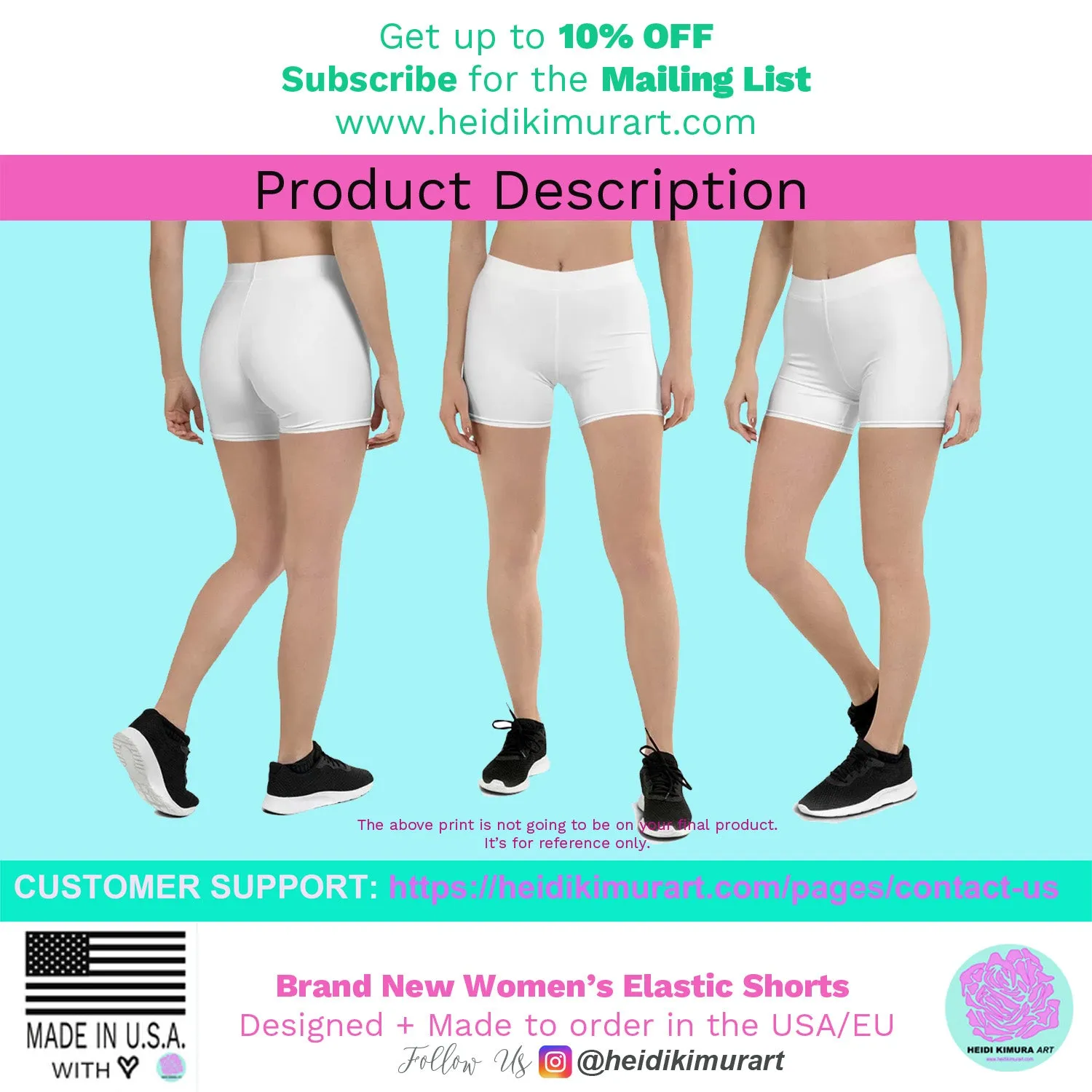 Dark Red Plaid Shorts, Tartan Print Traditional Women's Fitness Short Tights-Made in USA/EU