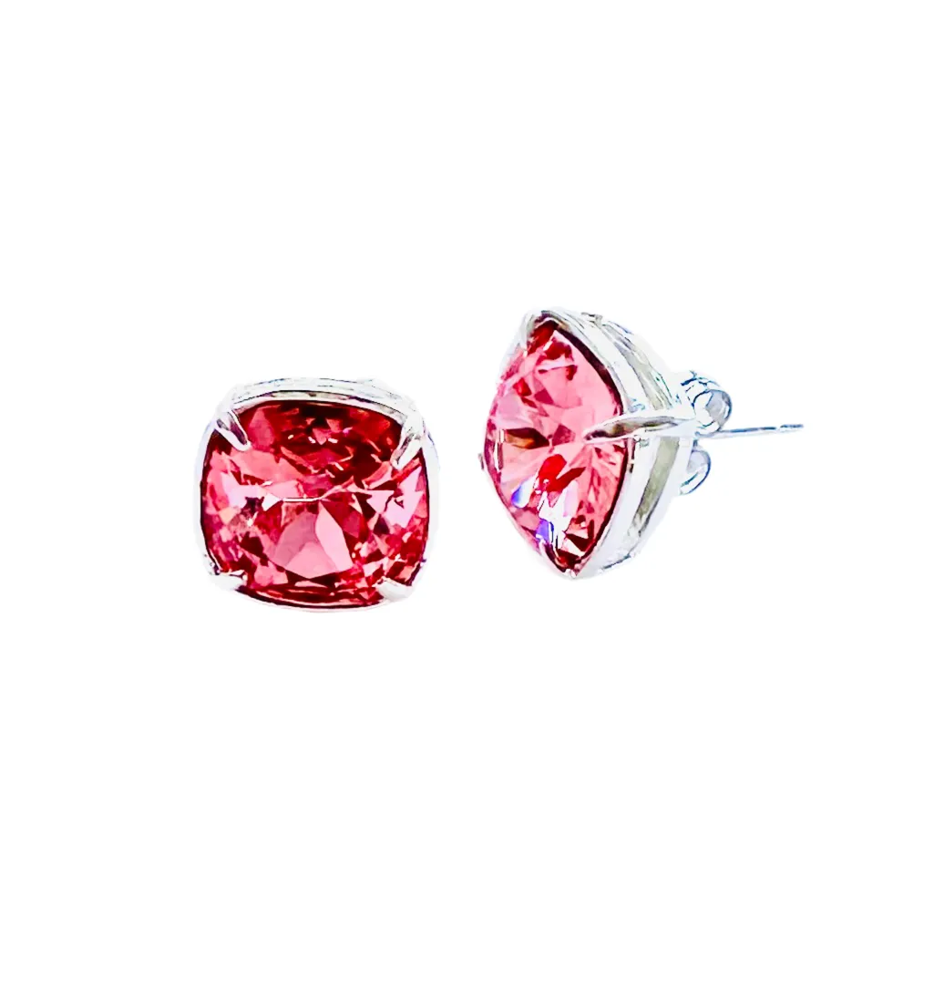 earrings . nouveau swarovski studs . SMALL