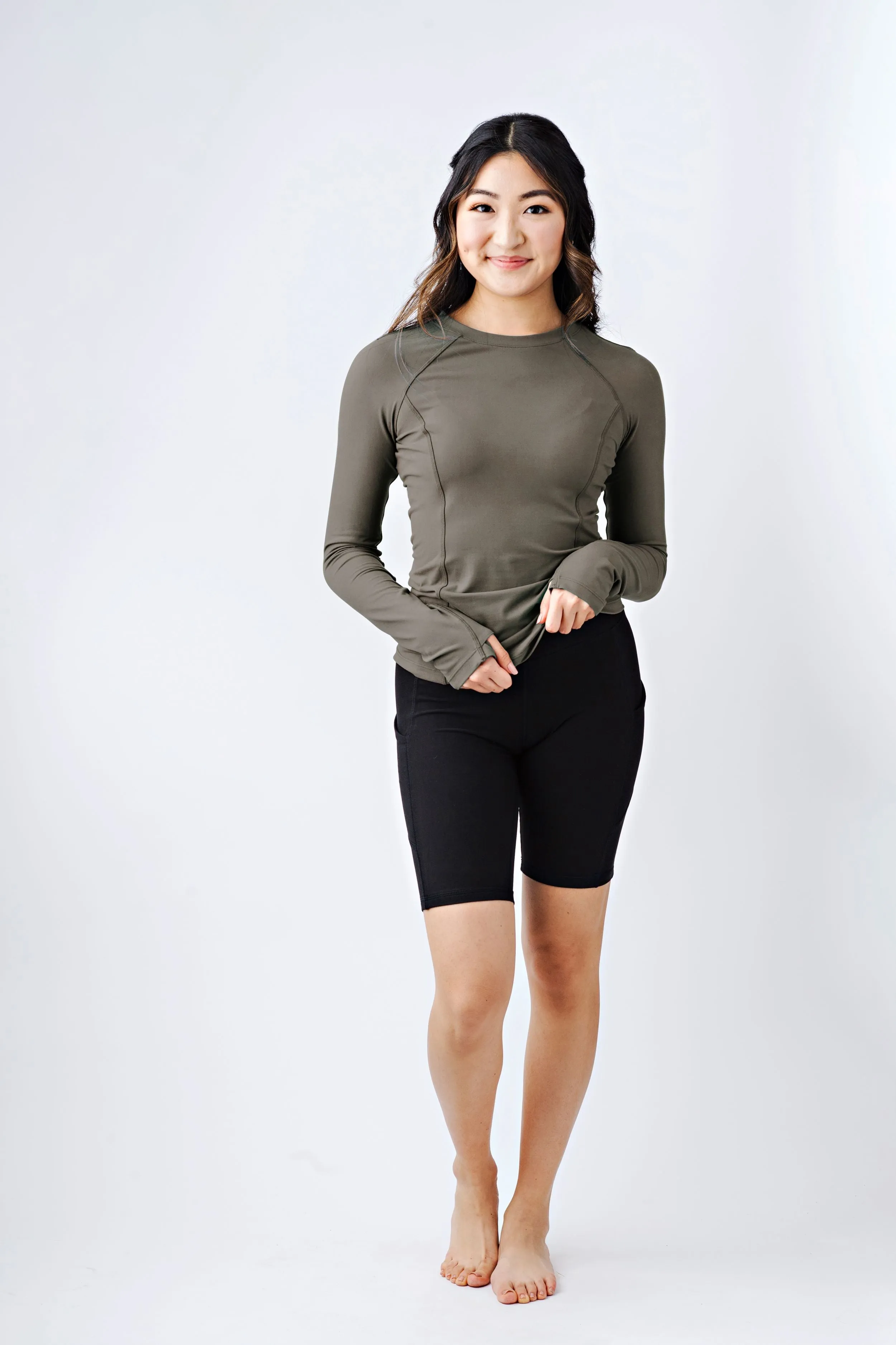 EBW FIT Fitted Thumbhole Shirt (Final Sale)
