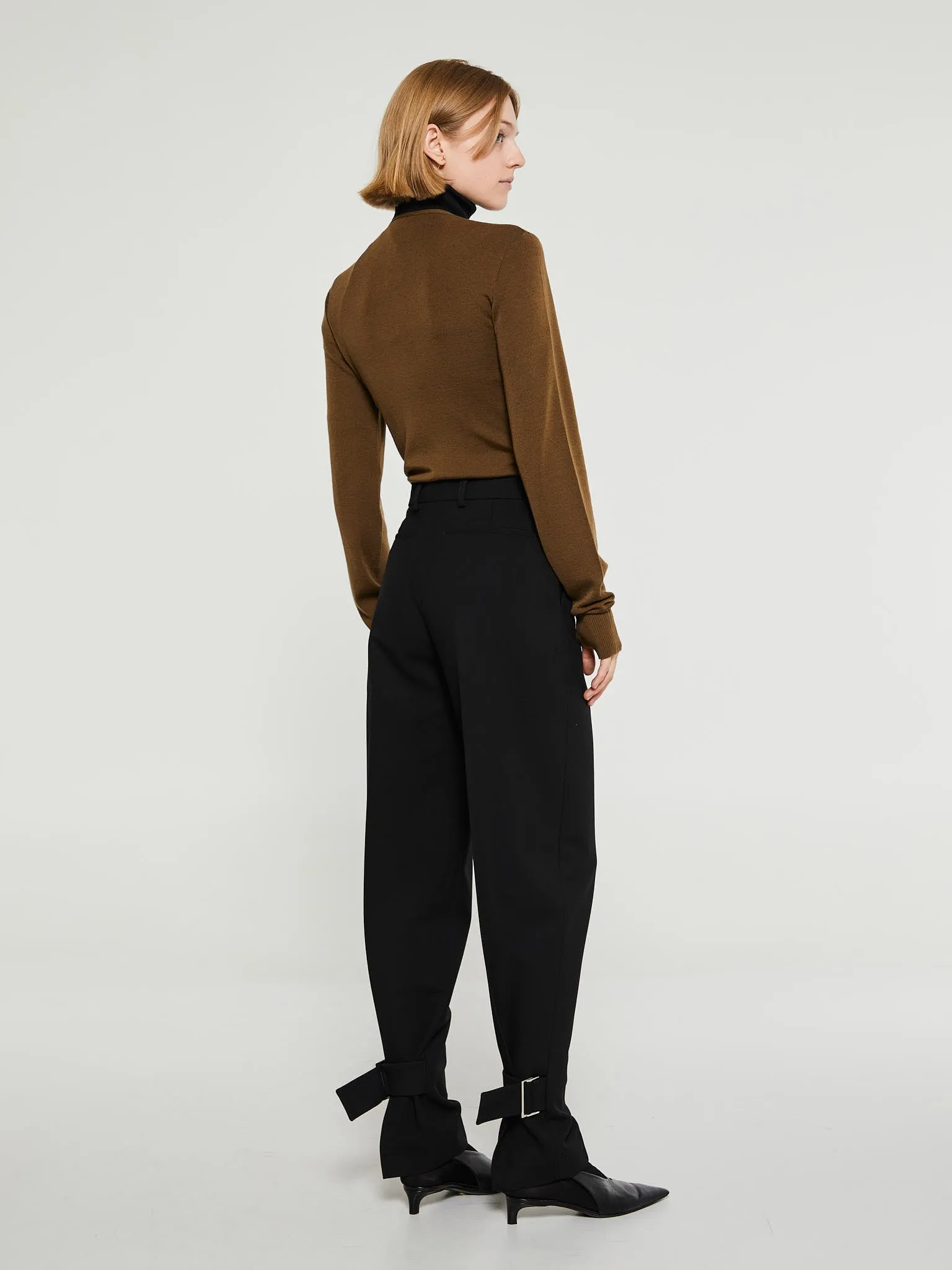 Fitted Seamless Cardigan in Havana