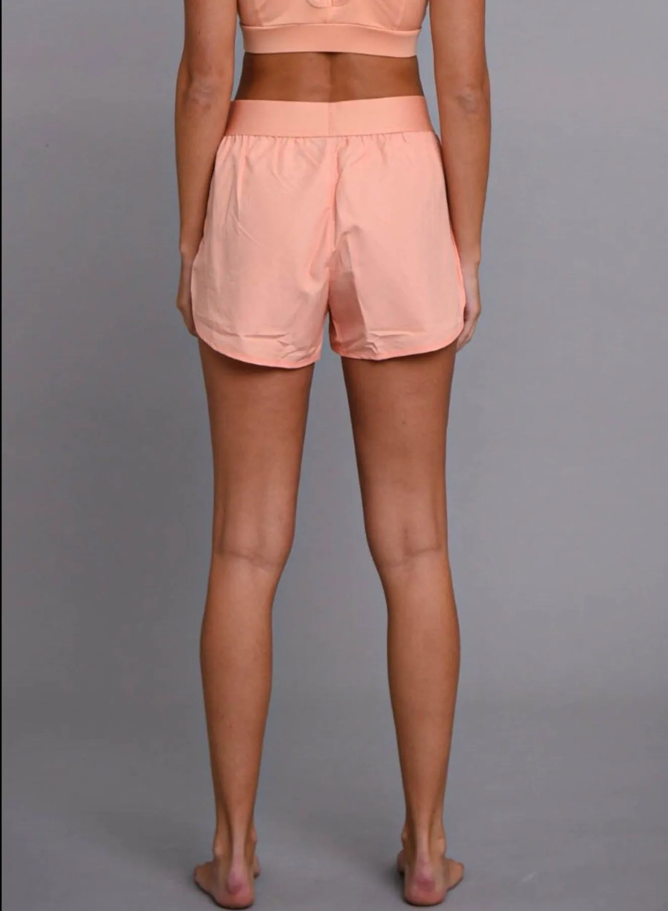 Fly Loose Fit Training Shorts Peach - Women's