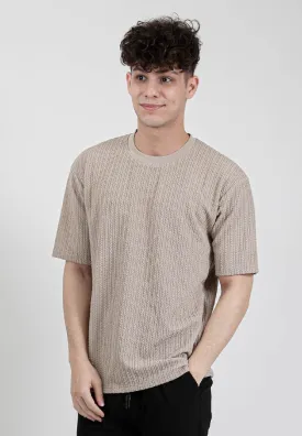 Forest Fancy Knitted Round Neck T Shirts Men Knitwear | Baju Sweater Lelaki Knitwear - 621386