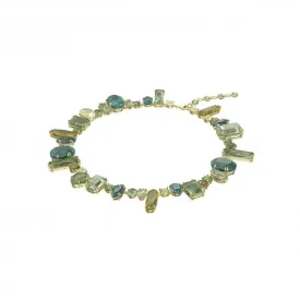 Gema Green Gold-tone Plated Necklace 5613735