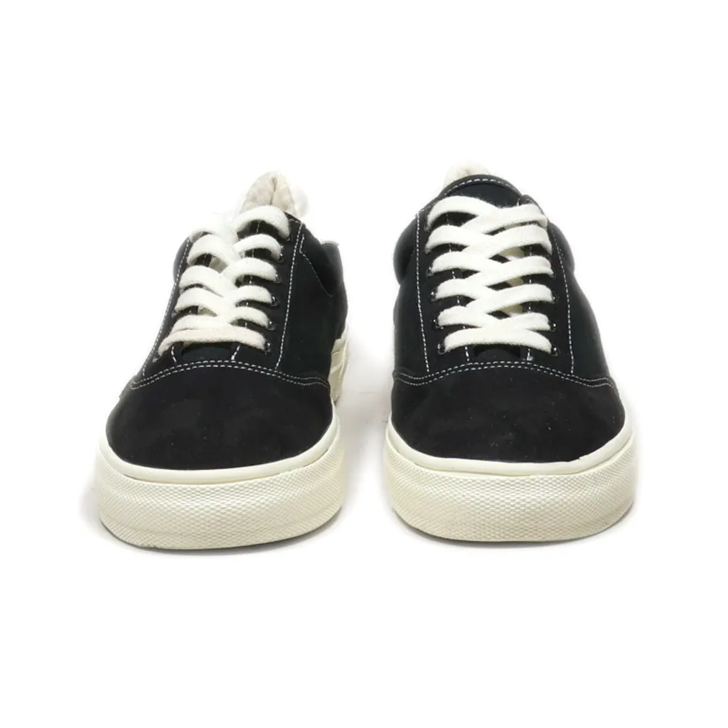 H&M Lace Ups Suede Black Colour For Women