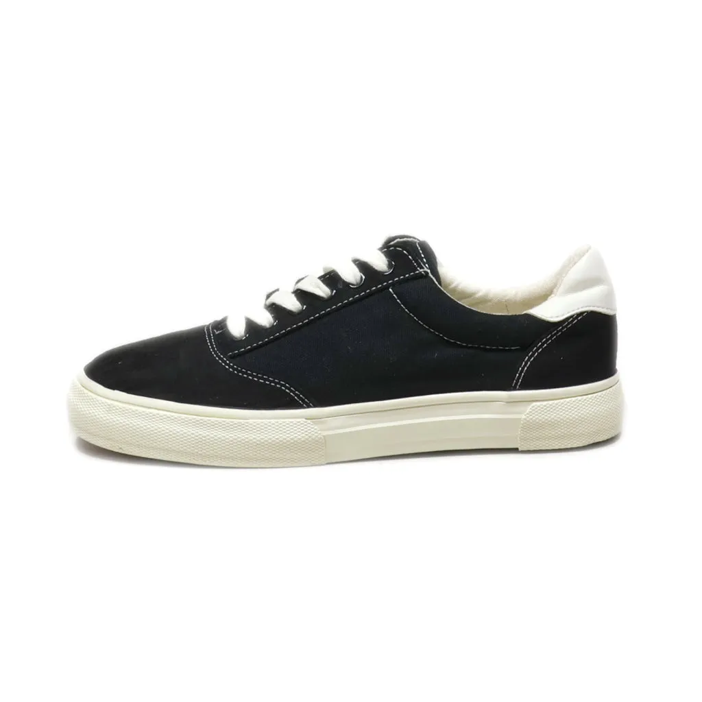H&M Lace Ups Suede Black Colour For Women