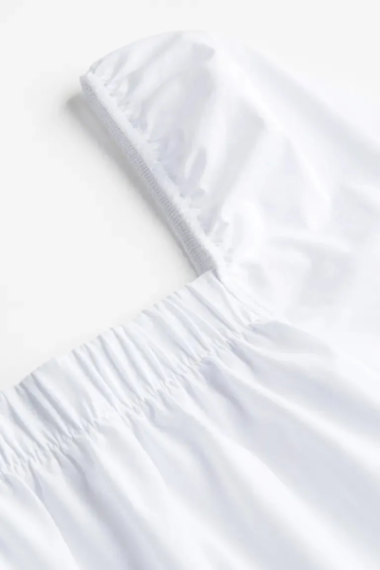 H&M Square Neck Top, White