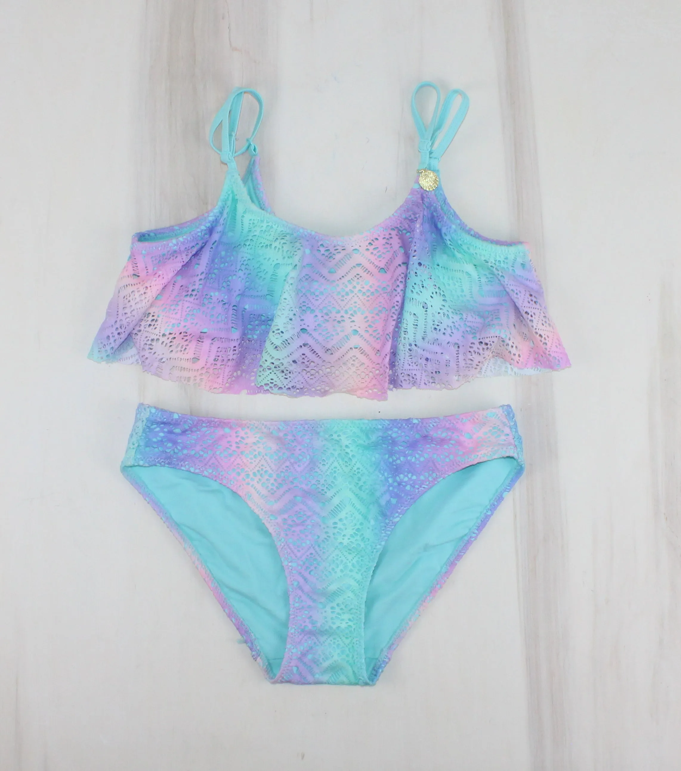 H&M SWIMSUIT LACE 12-14Y PRE-LOVED