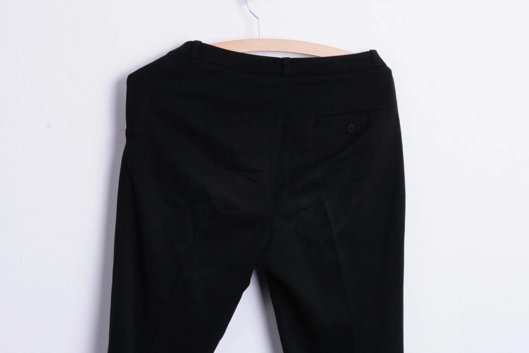 H&M Womens Trousers S/M Elegant Classic Women's Suit Black