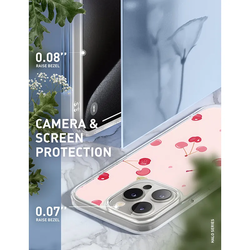 iPhone 13 Pro Max Halo MagSafe Cute Phone Case - Cherry on Top