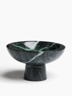 Marble pedestal bowl