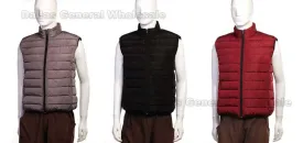 Men Winter Padded Vests Wholesale
