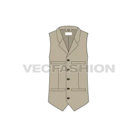 Mens Formal Vests Templates