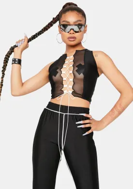 Never Budge Mesh Pants Set
