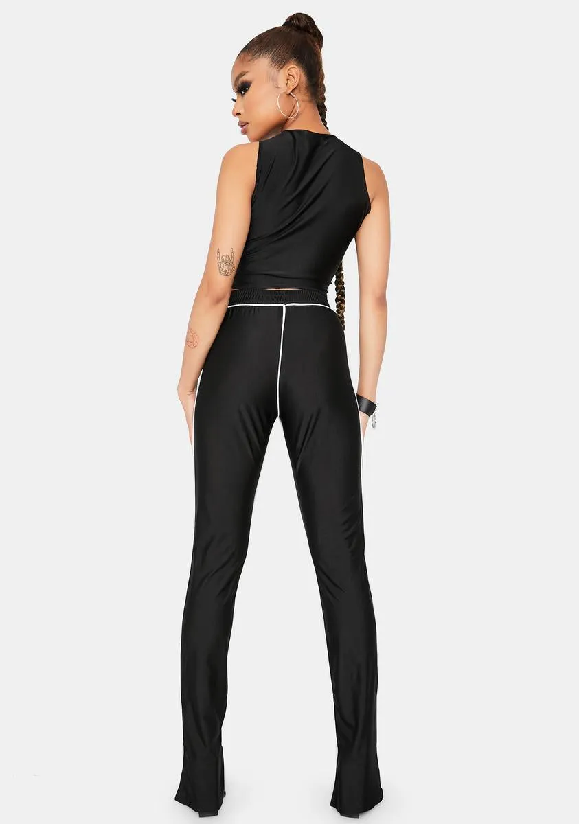 Never Budge Mesh Pants Set