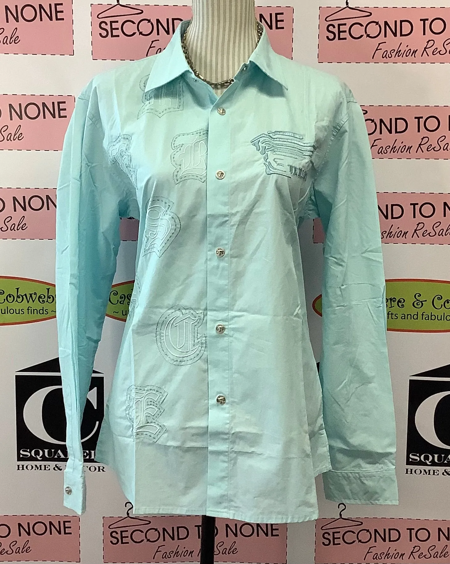 NWT Vintage 1973 “Versace” Top (Size L)
