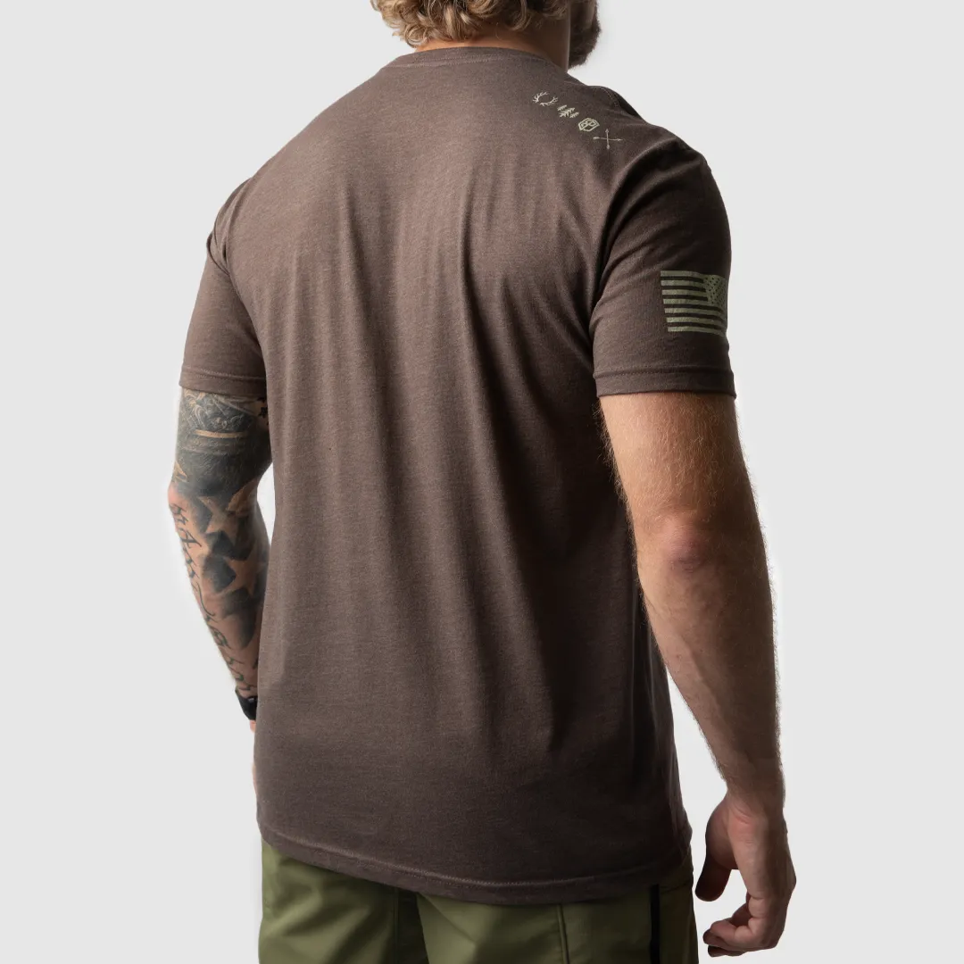 Outdoor Brand Tee (Chestnut)
