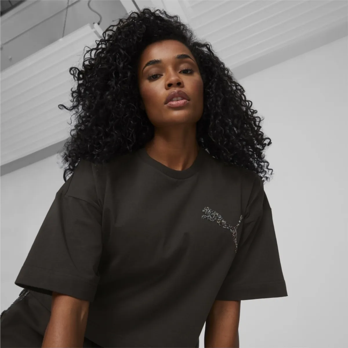 Puma X Swarovski  Tee (Womens)