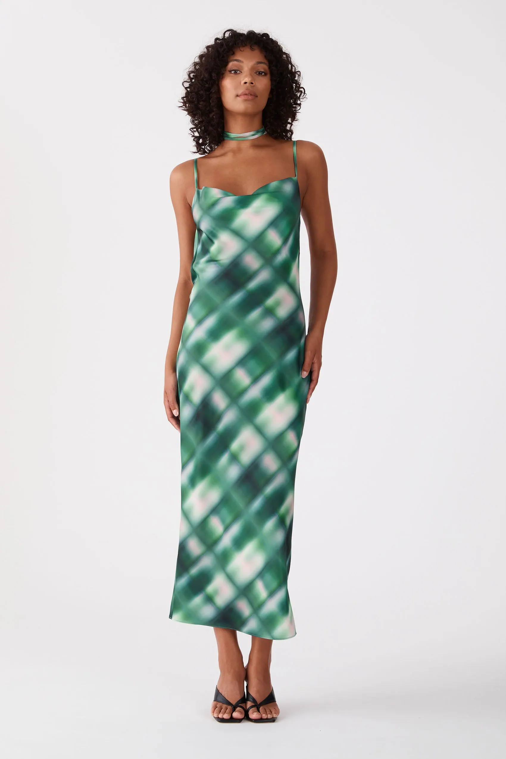 San Sloane Axel Midi Dress