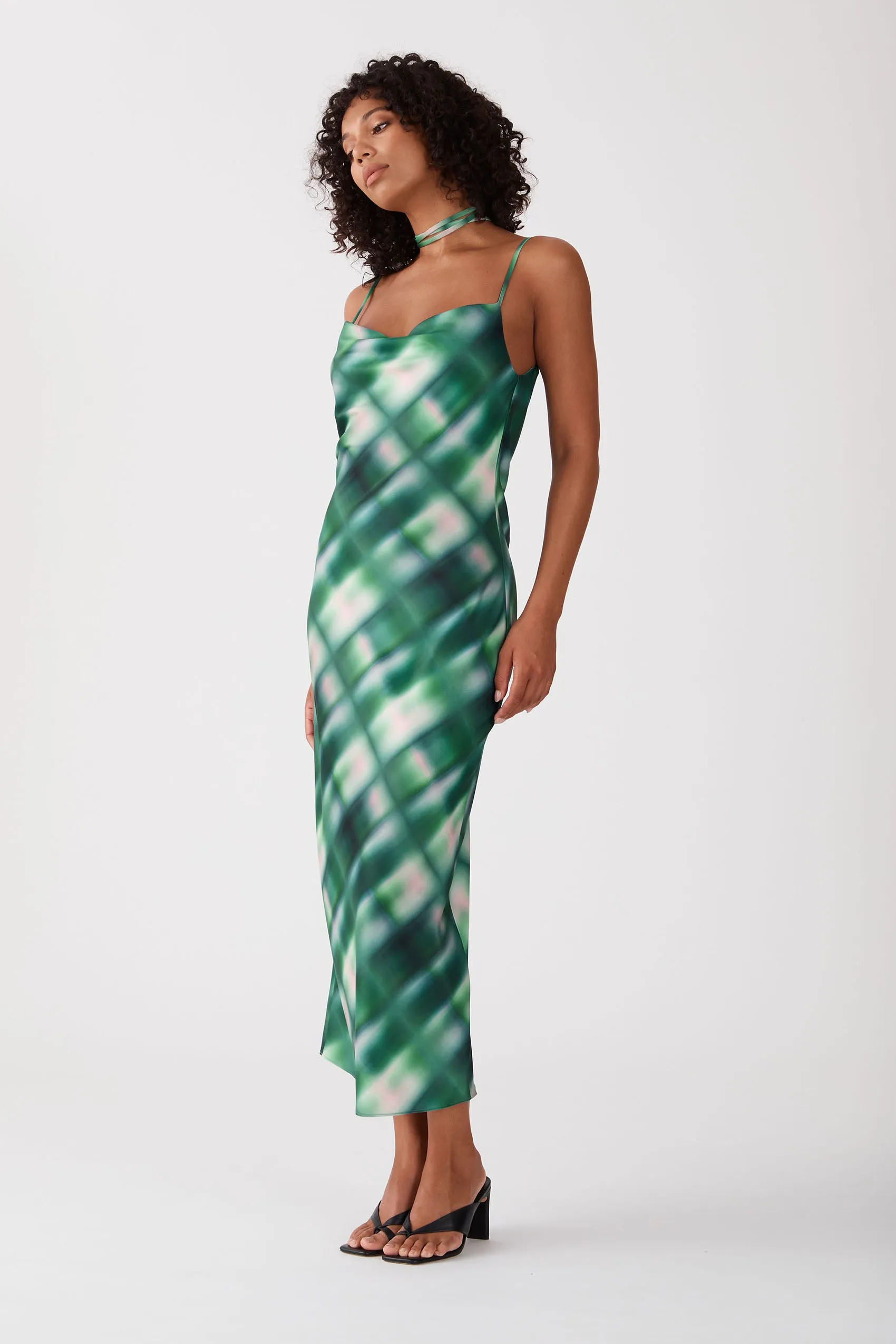 San Sloane Axel Midi Dress