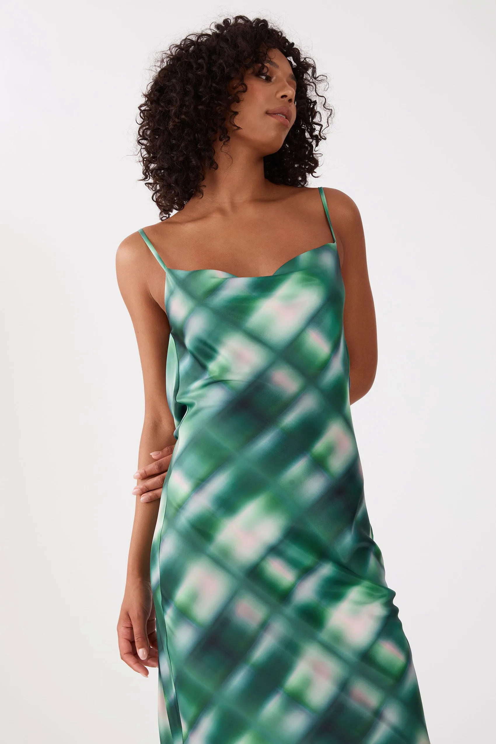 San Sloane Axel Midi Dress