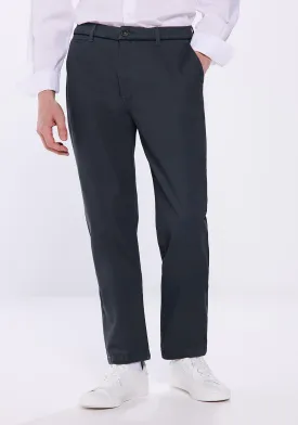 Slim fit printed chinos - Grey