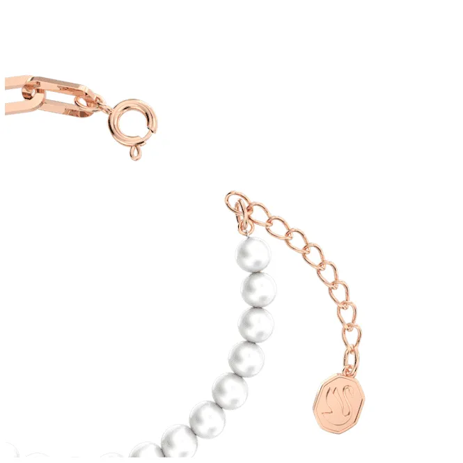 Stella Crystal Star White Rose Gold-tone Plated Bracelet 5645461