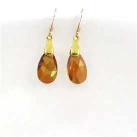 Topaz Crystal  Earrings
