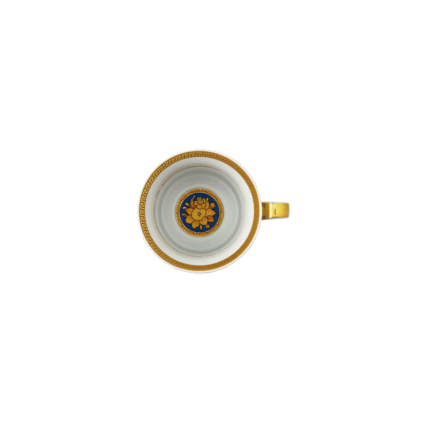 【限量】Versace 30週年限定-藍夜芙蘿拉2000 含蓋馬克杯-350ml
