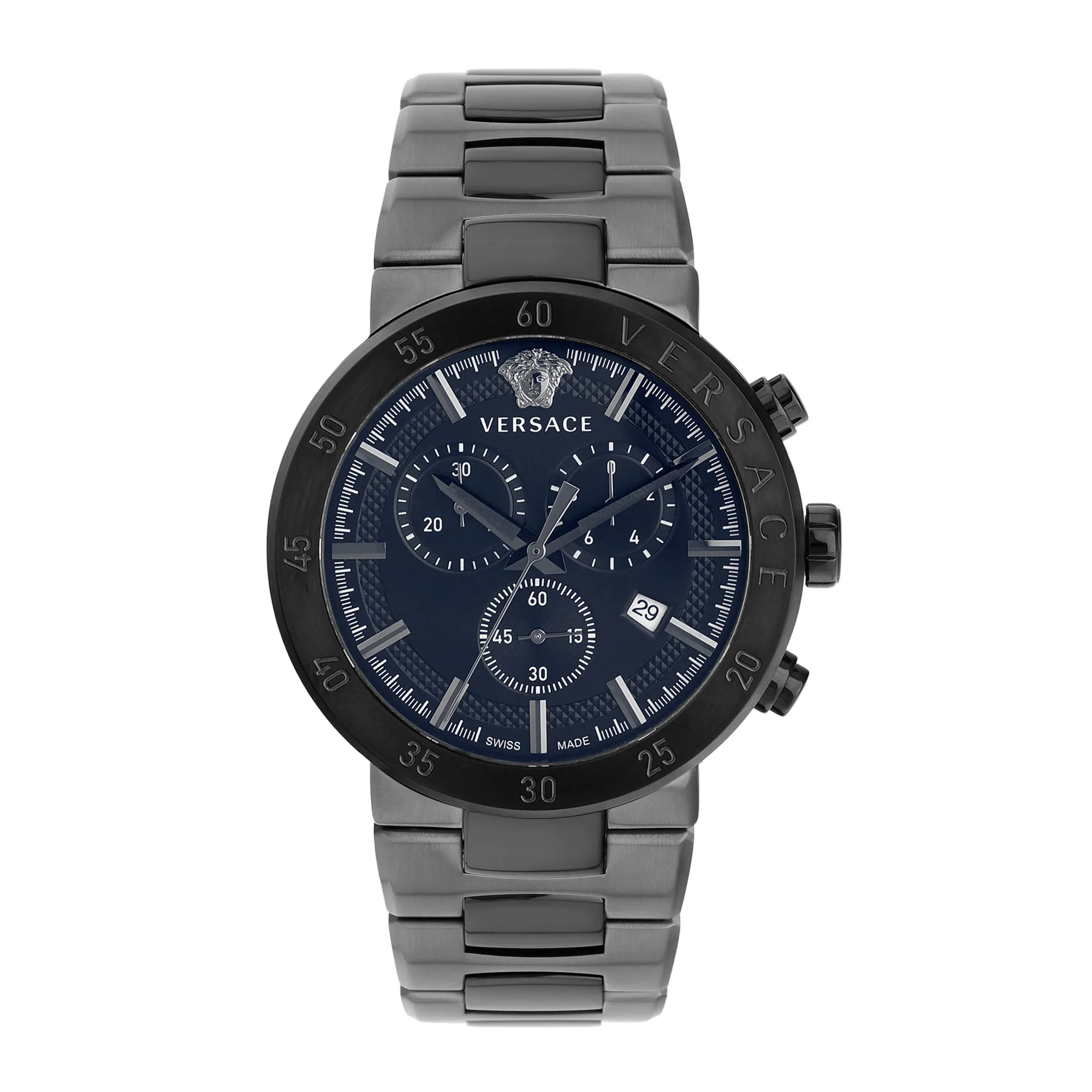 Versace Blue Dial Analog Men Watch - VEPY01221