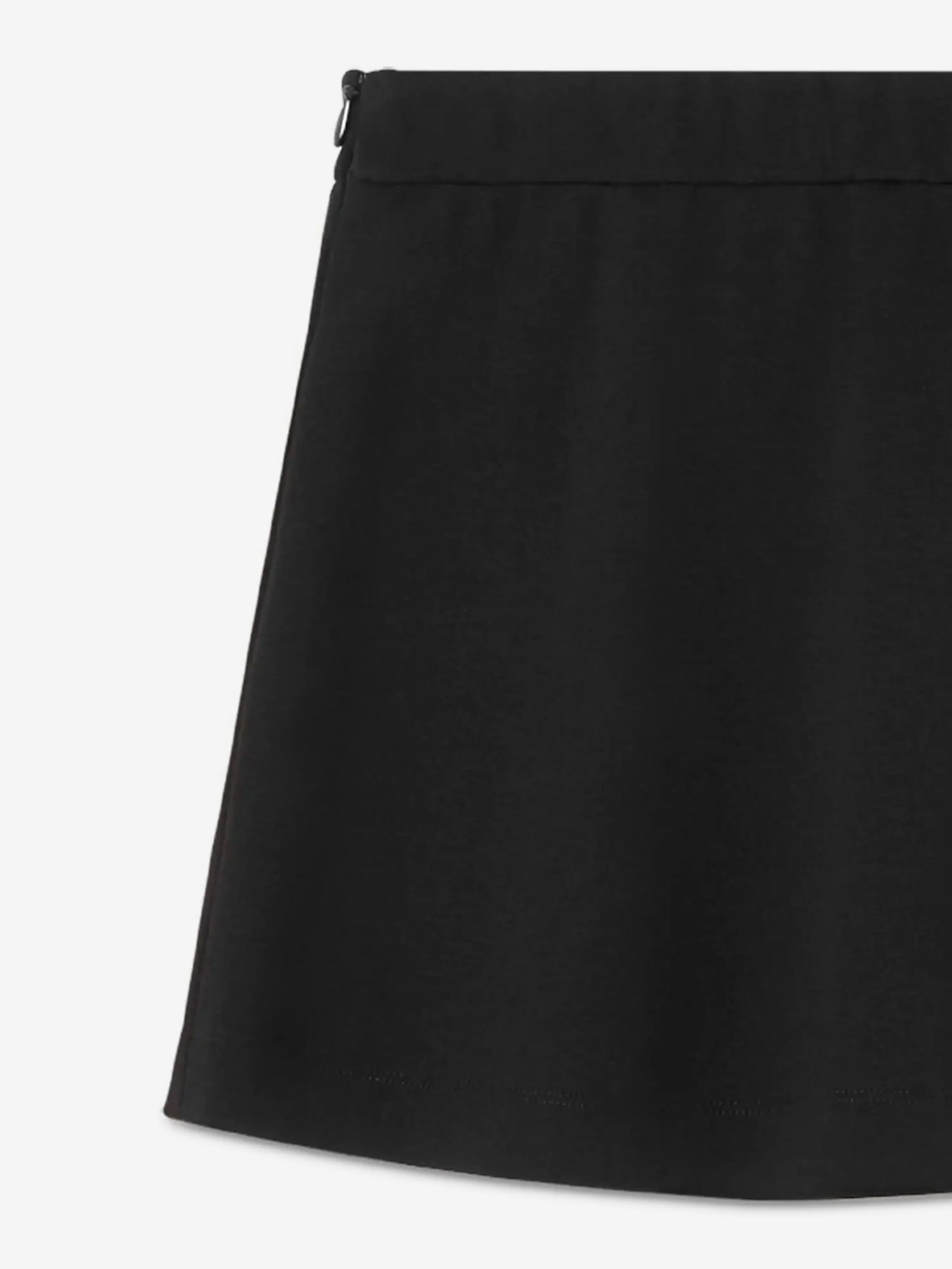 Versace Girls Punto Milano Skirt in Black