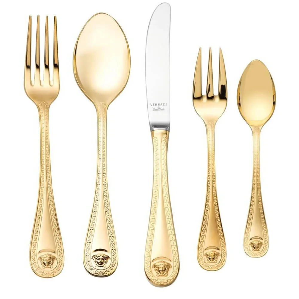 Versace meets Rosenthal Medusa Cutlery Dinner spoon plated