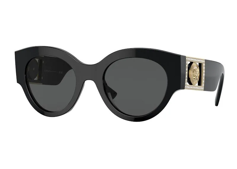 Versace Round Sunglasses Black