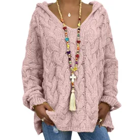 Women's Casual Hoodie Knitwear