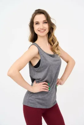 Women's Vests in Charcoal!